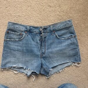 Levi's Denim Blue Women's Shorts